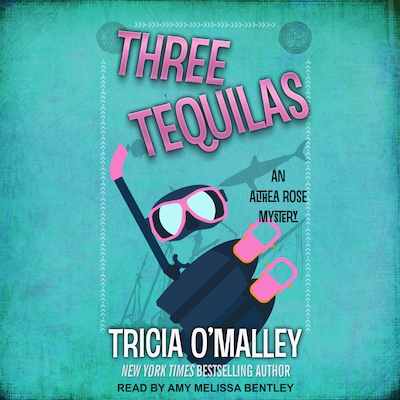 Three Tequilas – omslag til lydbogen af Tricia O'Malley