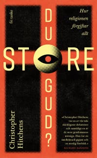 Du store Gud? – omslag till ljudboken av Christopher Hitchens