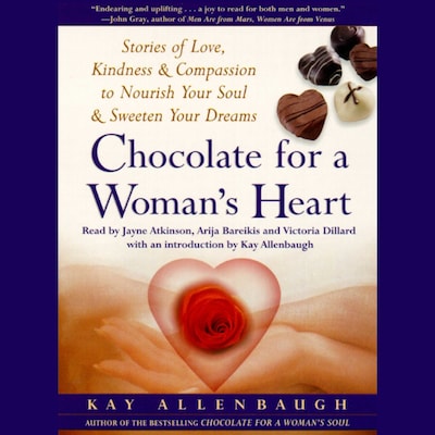 Chocolate for A Womans Heart – omslag til lydbogen af Kay Allenbaugh