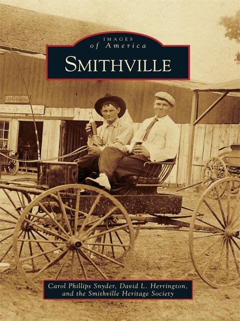 Smithville – omslag til lydbogen af Carol Phillips Snyder, David L Herrington, Smithville Heritage Society
