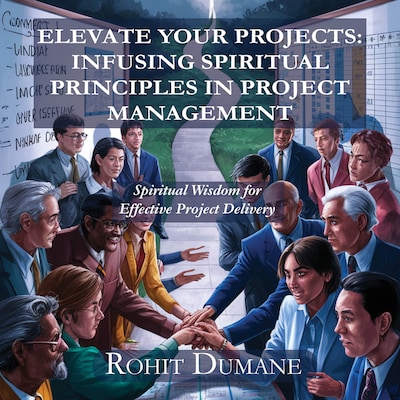 Elevate Your Projects : Infusing Spiritual Principles in Project Management – omslag til lydbogen af Rohit Dumane