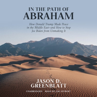 In the Path of Abraham – omslag til lydbogen af Jason D. Greenblatt