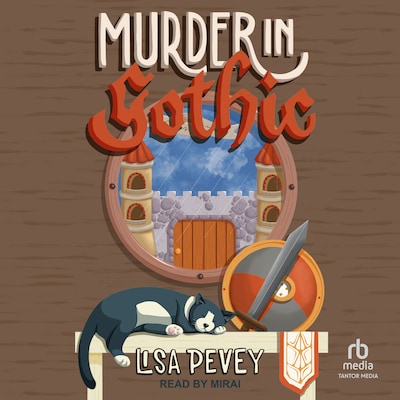Murder In Gothic – omslag til lydbogen af Lisa Pevey