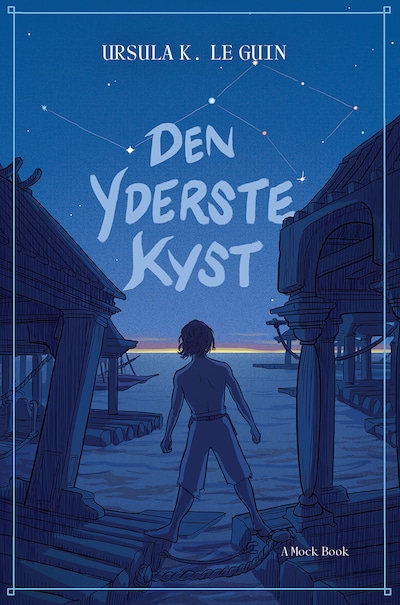 Den yderste kyst – omslag til lydbogen af Ursula K. Le Guin