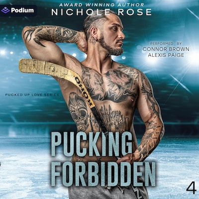 Pucking Forbidden – omslag til lydbogen af Nichole Rose