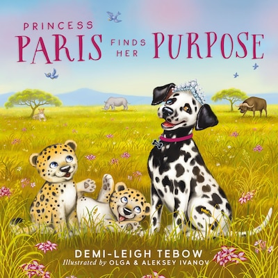 Princess Paris Finds Her Purpose – omslag til lydbogen af Demi-Leigh Tebow