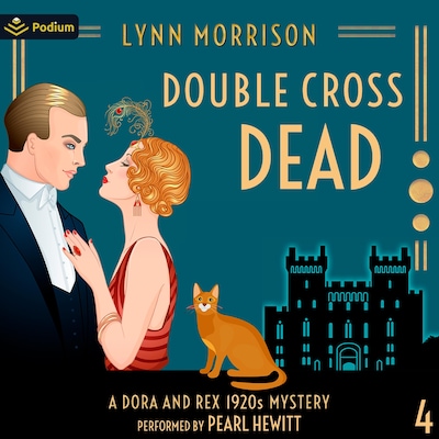 Double Cross Dead – omslag til lydbogen af Lynn Morrison