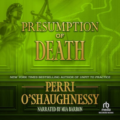 Presumption of Death – omslag til lydbogen af Perri O'Shaughnessy