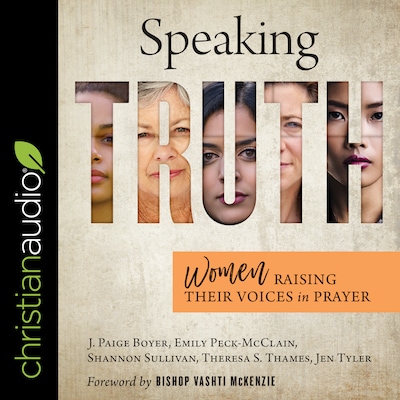 Speaking Truth – omslag til lydbogen af Emily Peck-McClain, Jen Tyler, Shannon Sullivan
