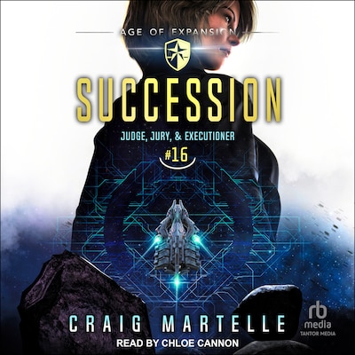 Succession – omslag til lydbogen af Craig Martelle, Michael Anderle