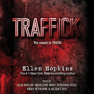 Traffick – omslag til lydbogen af Ellen Hopkins