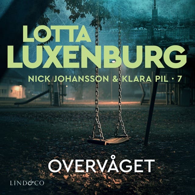 Overvåget – omslag til lydbogen af Lotta Luxenburg