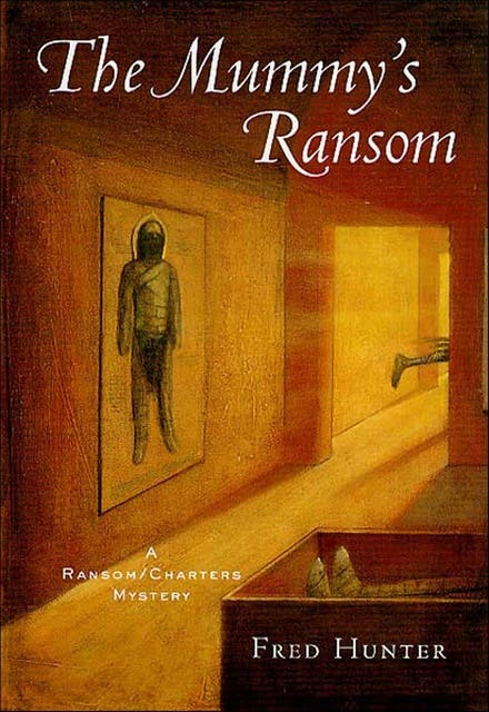 The Mummy's Ransom – omslag til lydbogen af Fred Hunter