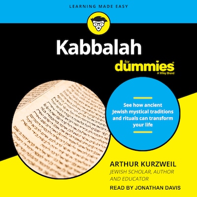 Kabbalah For Dummies – omslag til lydbogen af Arthur Kurzweil