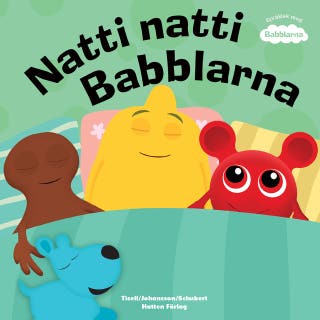 Natti Natti Babblarna – omslag till ljudboken av Anneli Tisell