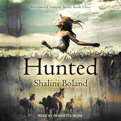 Hunted – omslag til lydbogen af Shalini Boland