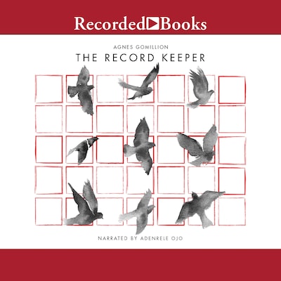 The Record Keeper – omslag til lydbogen af Agnes Gomillion