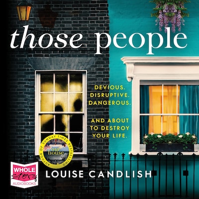 Those People – omslag til lydbogen af Louise Candlish
