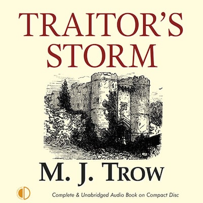 Traitor's Storm – omslag til lydbogen af M.J. Trow