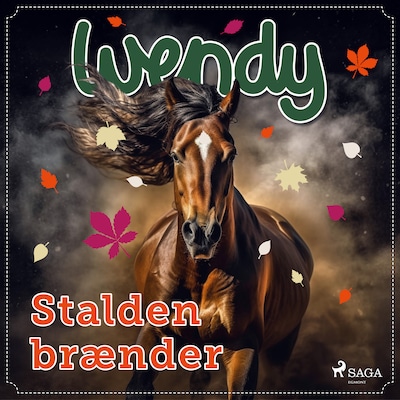 Wendy – Stalden brænder – omslag til lydbogen af Rikke Andreassen