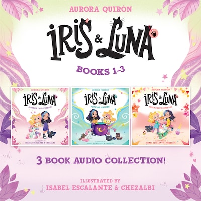 Iris and Luna: Magic Baby Animal School Audio Collection – omslag til lydbogen af Aurora Quirón