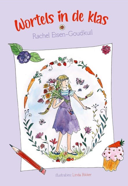 Wortels in de klas – omslag van het luisterboek van Rachel Eisen- Goudkuil