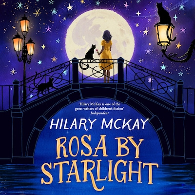 Rosa By Starlight – omslag til lydbogen af Hilary McKay