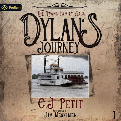 Dylan's Journey – omslag til lydbogen af C.J. Petit