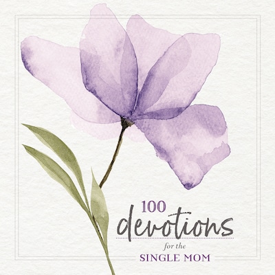 100 Devotions for the Single Mom – omslag til lydbogen af Zondervan