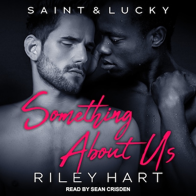 Something About Us – omslag til lydbogen af Riley Hart