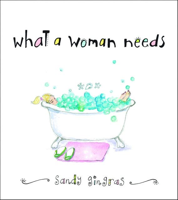 What a Woman Needs – omslag til lydbogen af Sandy Gingras