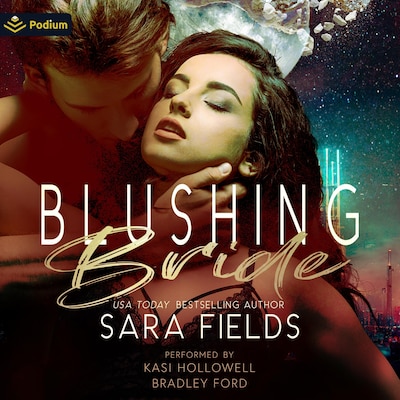 Blushing Bride – omslag til lydbogen af Sara Fields