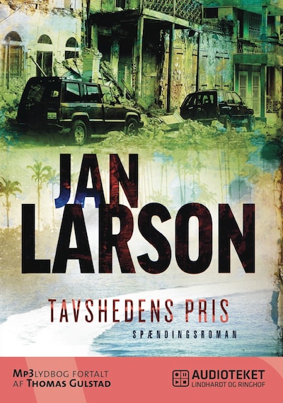 Tavshedens pris – omslag til lydbogen af Jan Larson