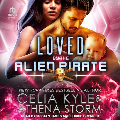 Loved by the Alien Pirate – omslag til lydbogen af Celia Kyle, Athena Storm