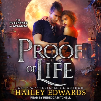 Proof of Life – omslag til lydbogen af Hailey Edwards