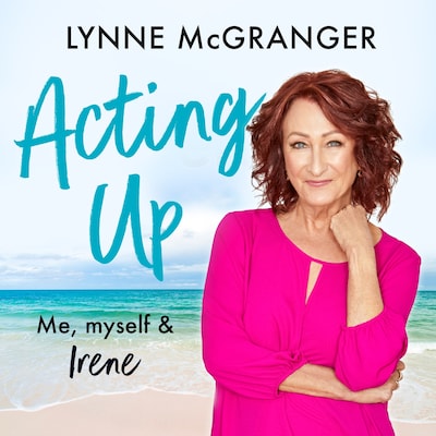 Acting Up – omslag till ljudboken av Lynne McGranger