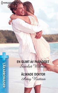 En glimt av paradiset / Älskade doktor – omslag till ljudboken av Amy Ruttan,Scarlet Wilson