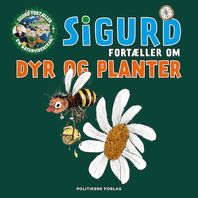 Sigurd fortæller om dyr og planter – omslag til lydbogen af Sigurd Barrett