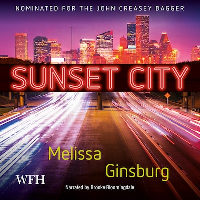 Sunset City – omslag til lydbogen af Melissa Ginsburg
