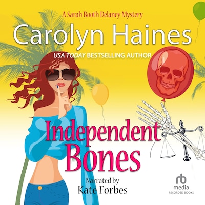 Independent Bones – omslag til lydbogen af Carolyn Haines