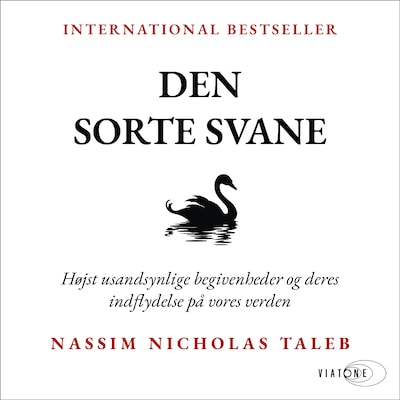 Den Sorte Svane – omslag til lydbogen af Nassim Nicholas Taleb