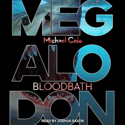 Megalodon – omslag til lydbogen af Michael Cole
