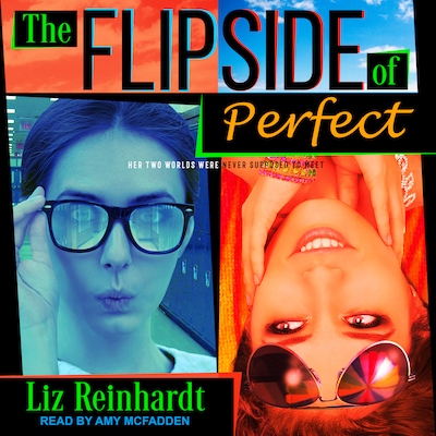 The Flipside of Perfect – omslag til lydbogen af Liz Reinhardt