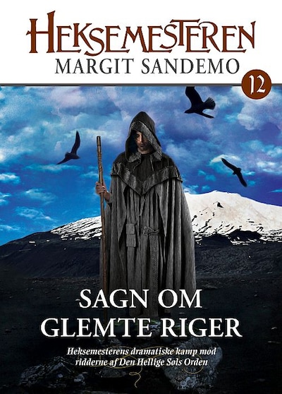 Heksemesteren 12 - Sagn om glemte riger – omslag til lydbogen af Margit Sandemo