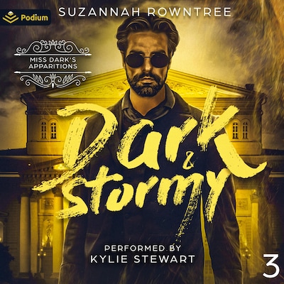 Dark & Stormy – omslag til lydbogen af Suzannah Rowntree
