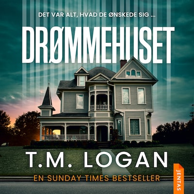 Drømmehuset – omslag til lydbogen af T.M. Logan