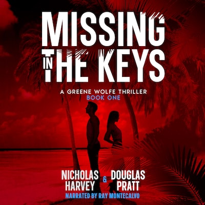 Missing in the Keys – omslag til lydbogen af Douglas Pratt, Nicholas Harvey