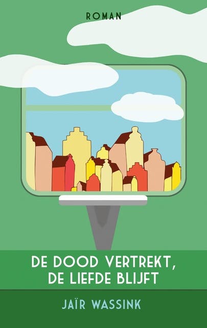 De dood vertrekt, de liefde blijft – omslag van het luisterboek van Jaïr Wassink