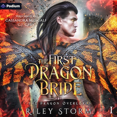 The First Dragon Bride – omslag til lydbogen af Riley Storm