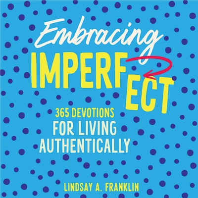 Embracing Imperfect – omslag til lydbogen af Lindsay Franklin